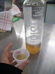 Kombucha tea sample